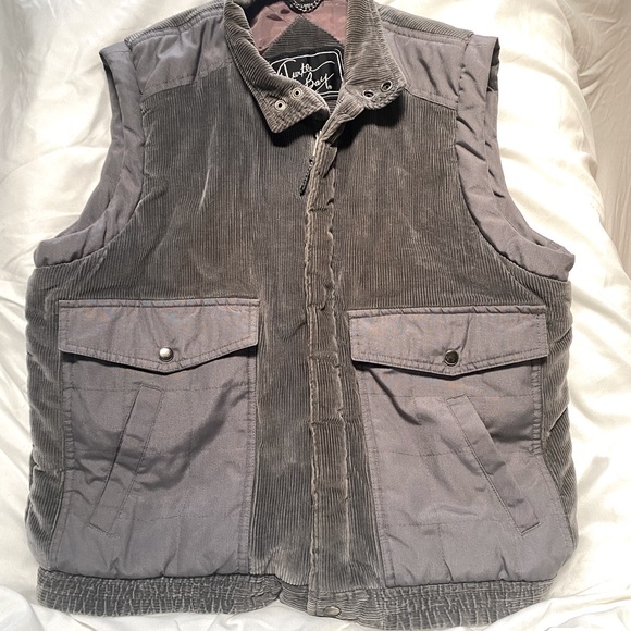 Men’s Large Grey Turtle Bay Vest - Picture 1 of 6